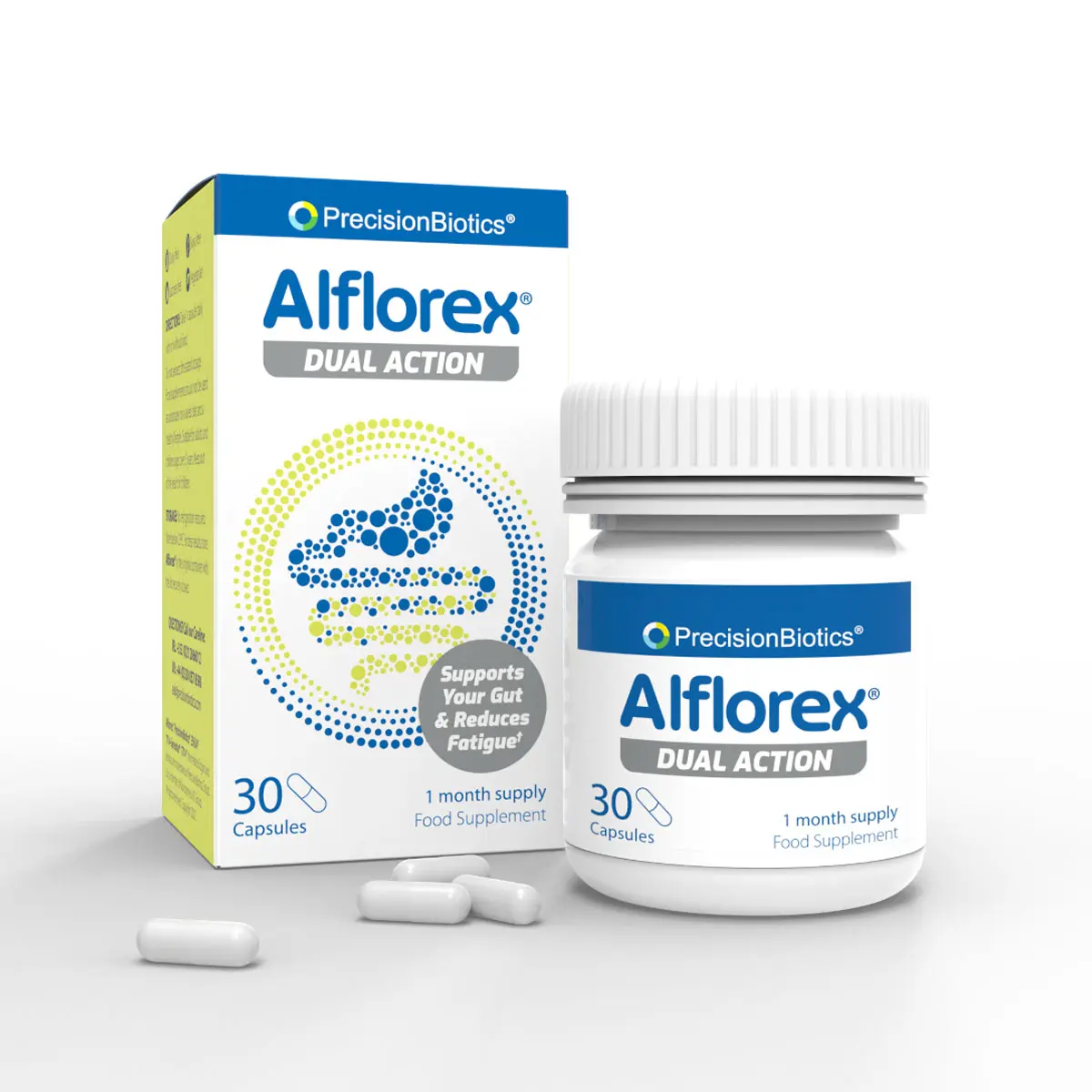 Alflorex Dual Action - 30 capsules
